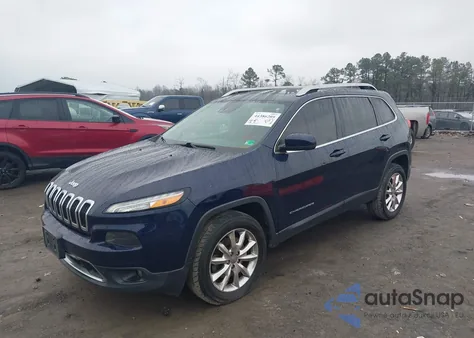 2015 Jeep Cherokee Limited z USA, uszkodzony, nr VIN 1C4PJMDB7FW666065